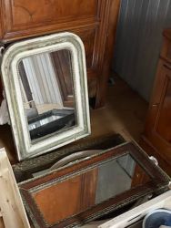 photo lot MIROIR - TABLEAU - HORLOGE